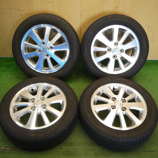 4本価格！24年★スズキ エブリィ ワゴン 純正 165/60R14 トーヨー ナノエナジー3 14インチ PCD100/4H★6051303Hノ