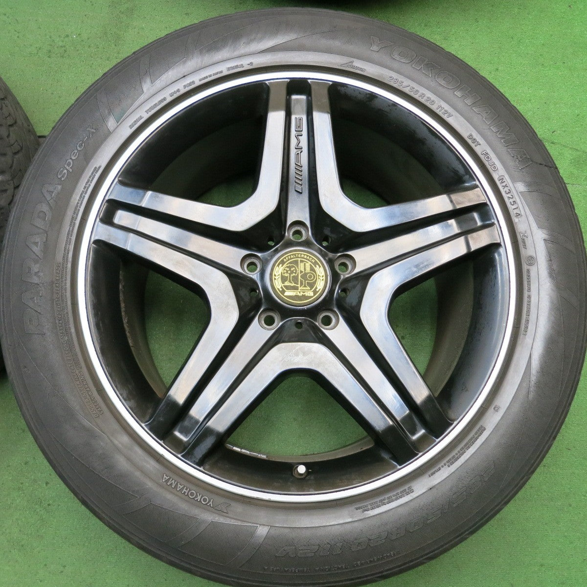 4本価格★ベンツ W463 G65 純正 AMG 285/50R20 ヨコハマ PARADA Spec-X 20インチ PCD130/5H★5080303HAノ
