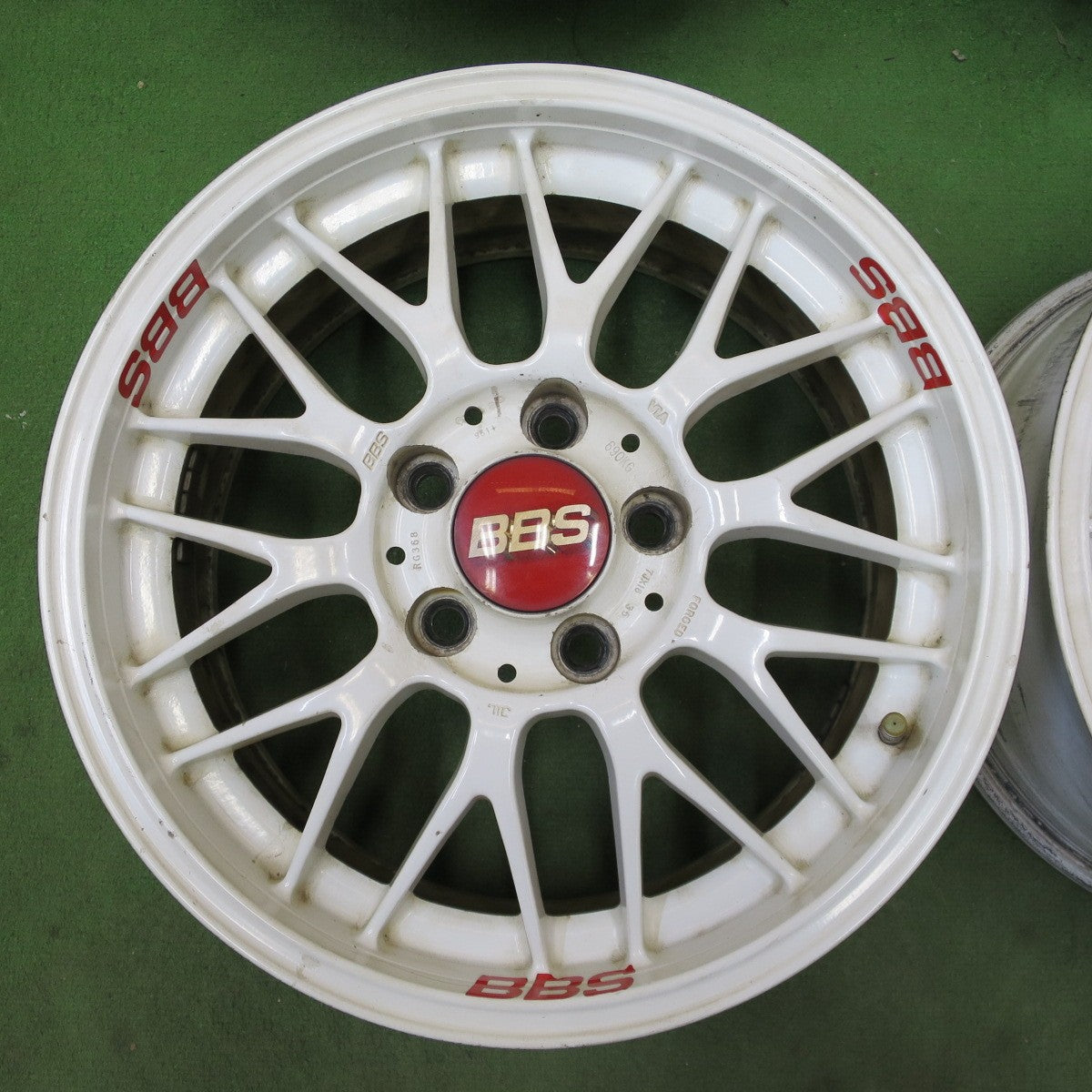 4本価格★BBS RG368 16インチ ホイール 16×7J PCD114.3/5H★6062902NGホ