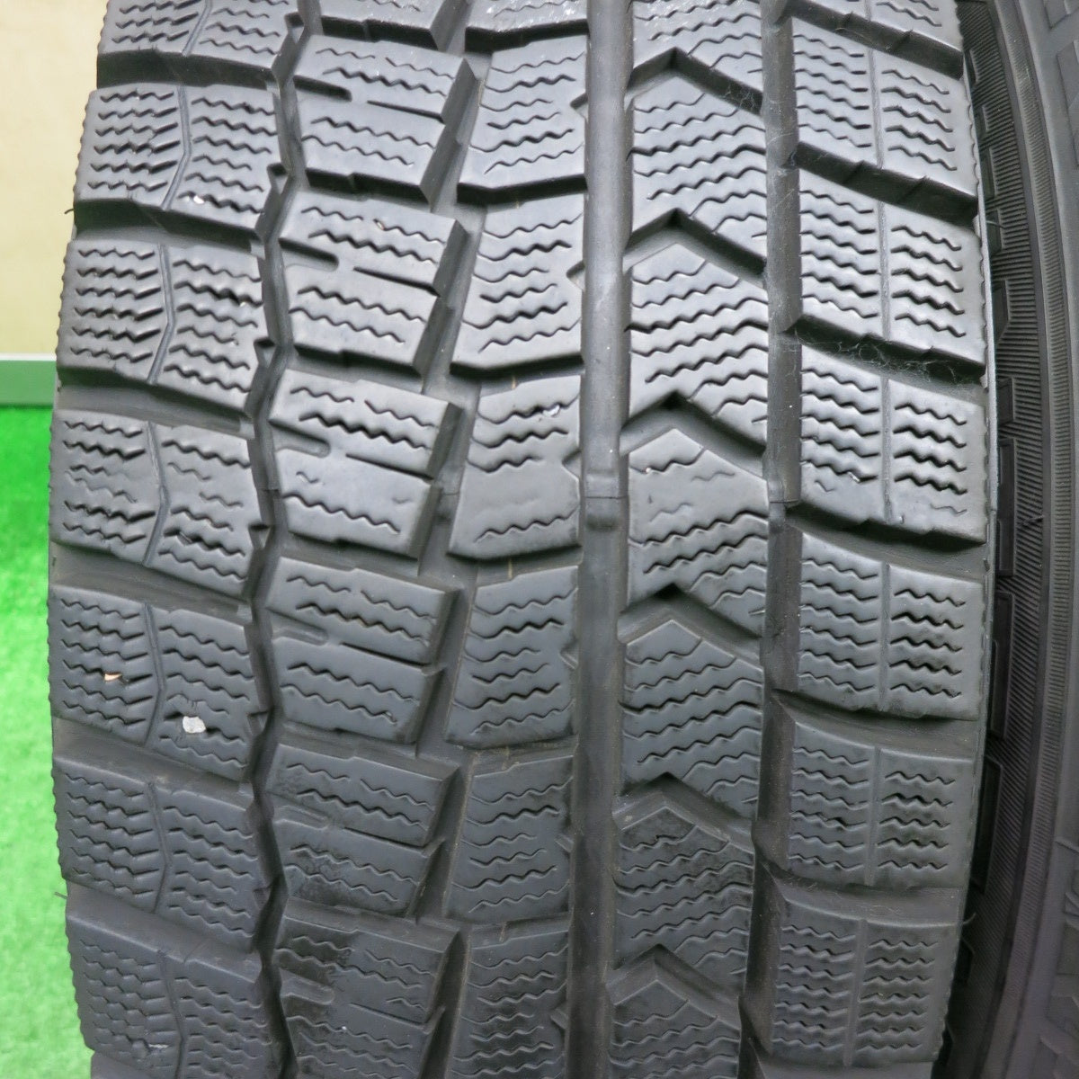 [送料無料] バリ溝！20年！キレイ！9分★スタッドレス 195/65R16 ダンロップ ウインターマックス WM02 AIRNOVA エアノヴァ 16インチ PCD100/4H★4092205NJス