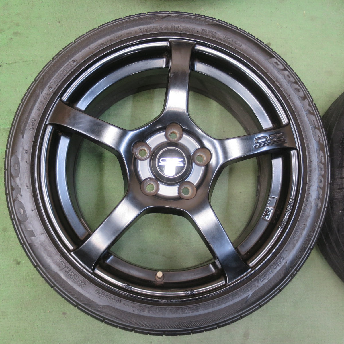 4本価格★MINI ミニ クーパー 等 O・Z X-LINE Torino 205/45R17 トーヨー プロクセス スポーツ OZ レーシング トリノ 17インチ PCD112/5H★6050401イノ