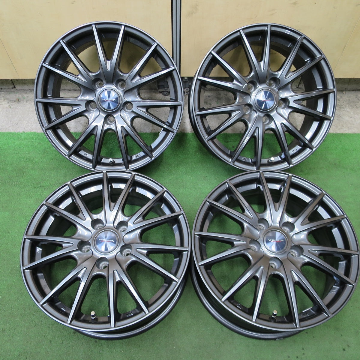 4本価格★VELVA SPORT ヴェルヴァ スポーツ 16インチ ホイール 16×6.5J PCD114.3/5H★6022002NGホ