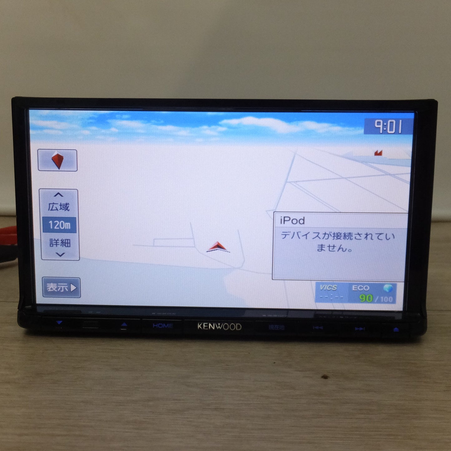 [送料無料] ★ケンウッド KENWOOD AVナビゲーションシステム MDV-L401(9★