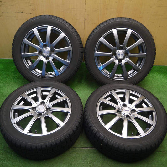バリ溝！キレイ！9.5分★スタッドレス 185/55R15 トーヨー ガリット G5 ZACK JP-110 MONZA ザック 15インチ PCD100/4H★5020406Hス