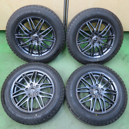 バリ溝！24年！キレイ！9.5分★スタッドレス 205/60R16 オートバックス ノーストレック N5 SIBILLA NEXT W45 シビラ ネクスト 16インチ PCD114.3/5H★6040710イス