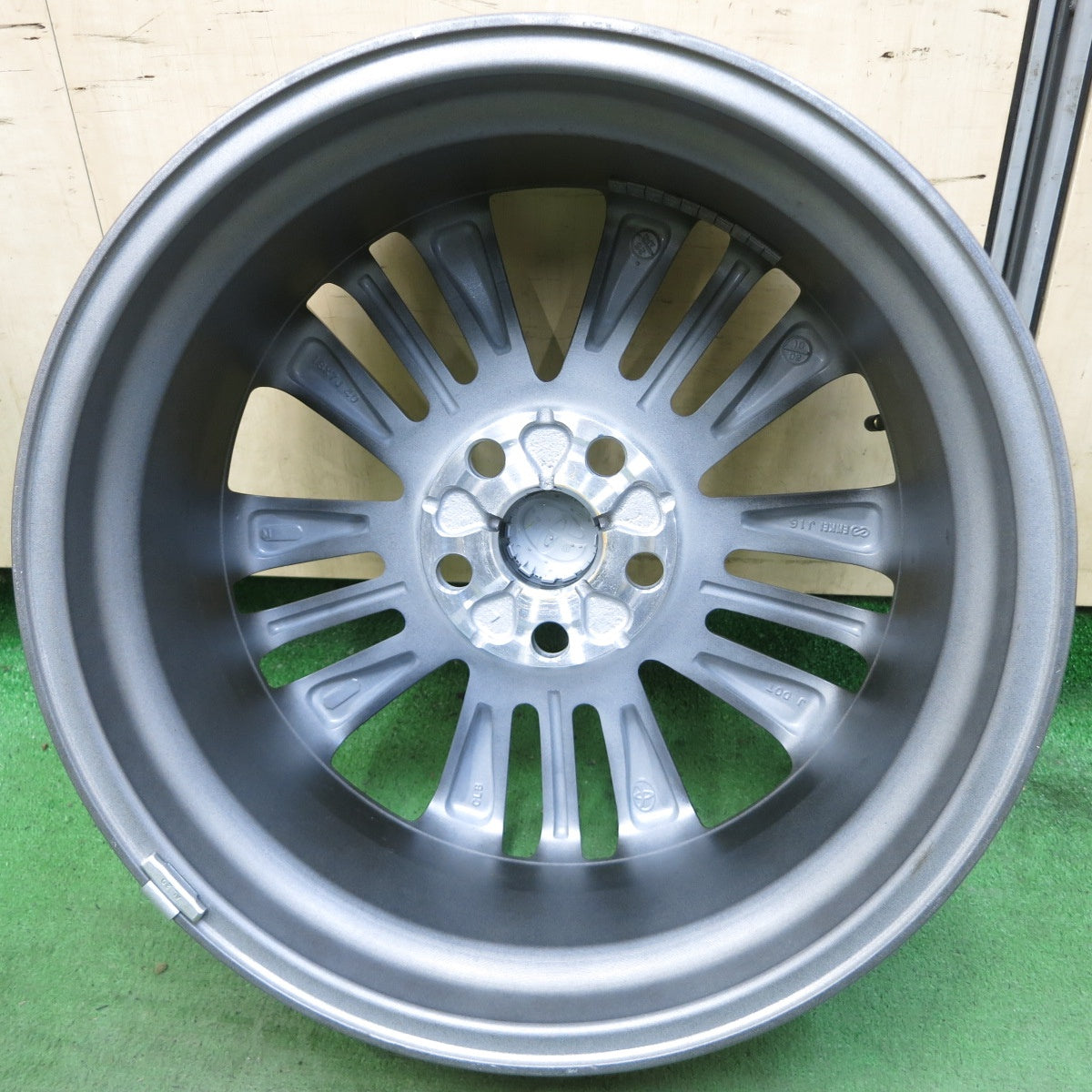 新車外し！1本★トヨタ 40系 アルファード ヴェルファイア Zグレード 純正 ホイール 18インチ 18×7J PCD120/5H★5101502ナホ