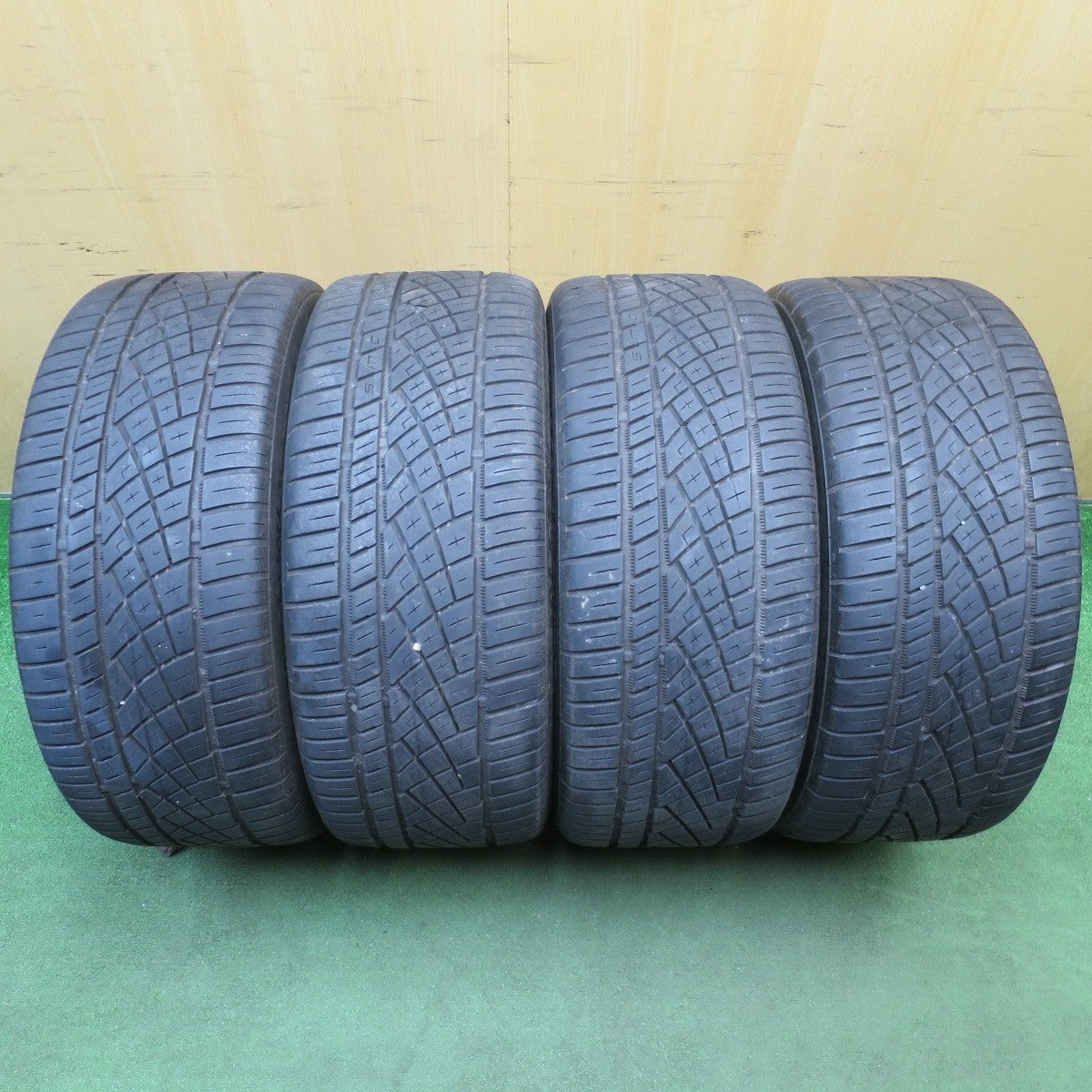 4本価格★アウディ A4 純正 245/40R18 コンチネンタル エクストリームコンタクト DWS06 18インチ PCD112/5H★6042802NJノ