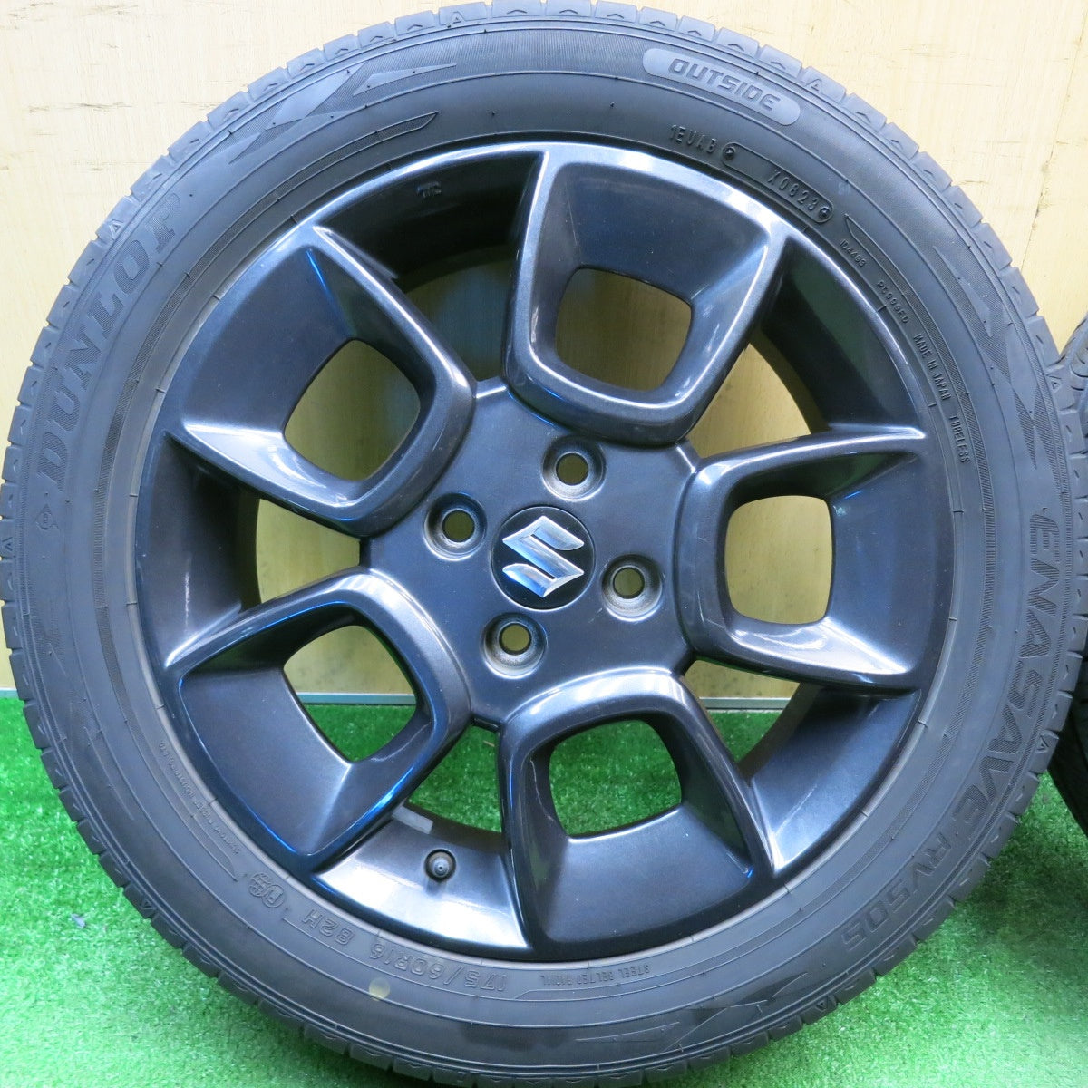 4本価格！23年★スズキ イグニス クロスビー 純正 175/60R16 ダンロップ エナセーブ RV505 16インチ PCD100/4H★6022604HAノ