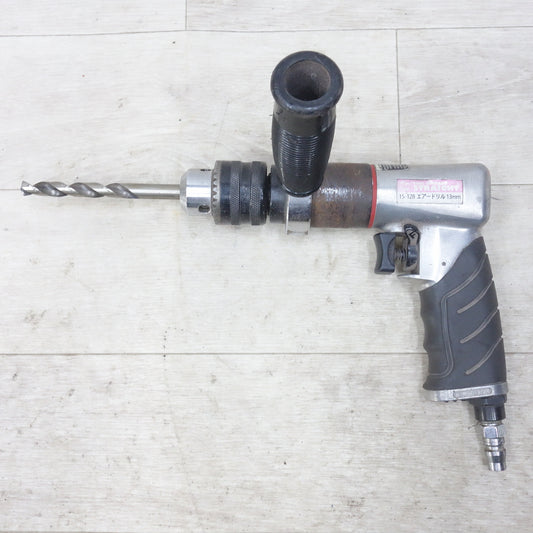 [送料無料] ◆STRAIGHT ストレート 13mm エアー ドリル 15-128 高トルクタイプ エア ツール 工具◆
