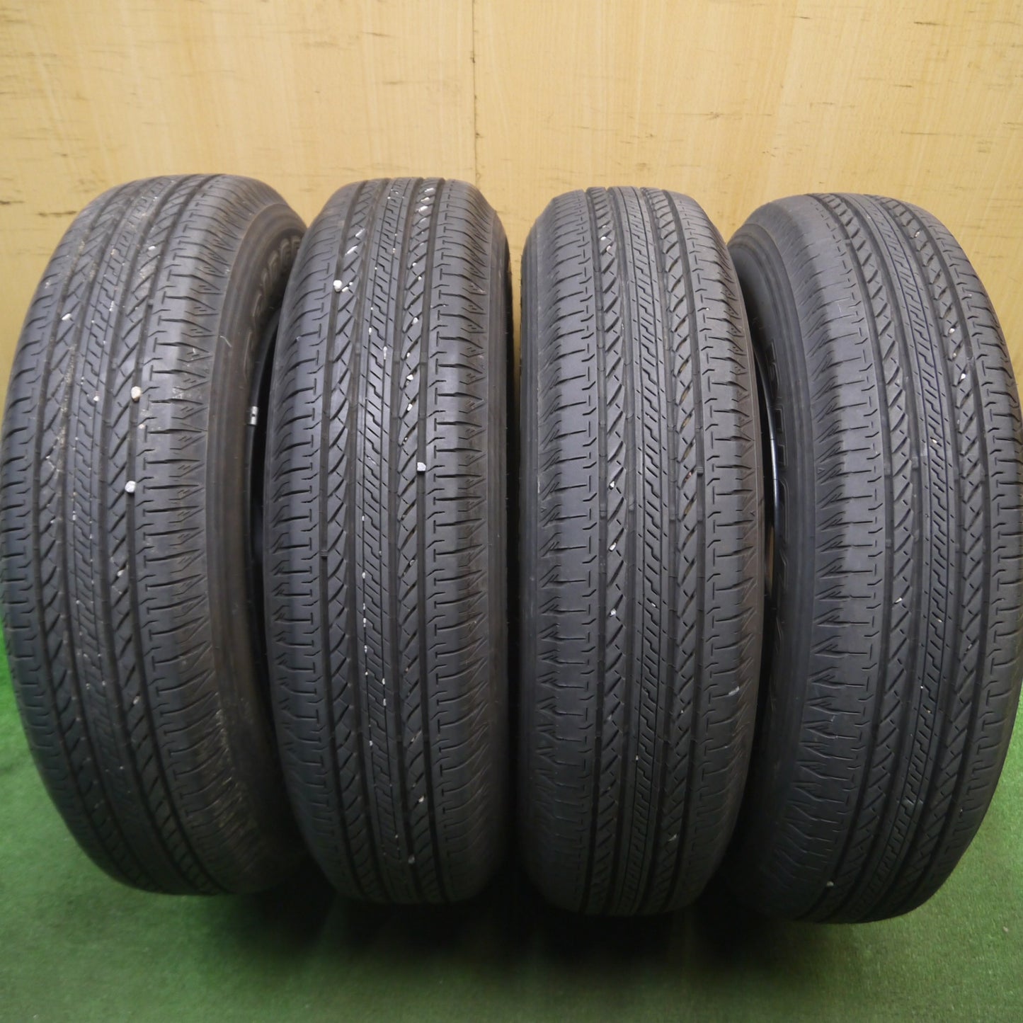 [送料無料] バリ溝！22年！キレイ！9分★スズキ JB64 ジムニー 純正 スチール 175/80R16 ブリヂストン デューラー H/L 852 16インチ PCD139.7/5H★5021212Hノ