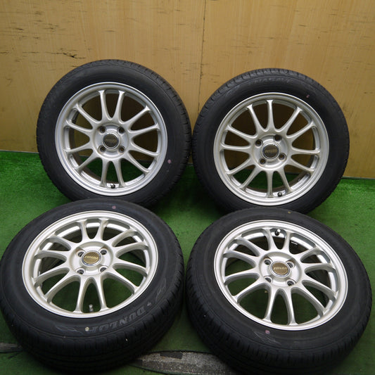 バリ溝！9.5分★185/55R15 ダンロップ エナセーブ EC204 FINAL MIND ファイナル マインド 15インチ PCD100/4H★5072803Hノ