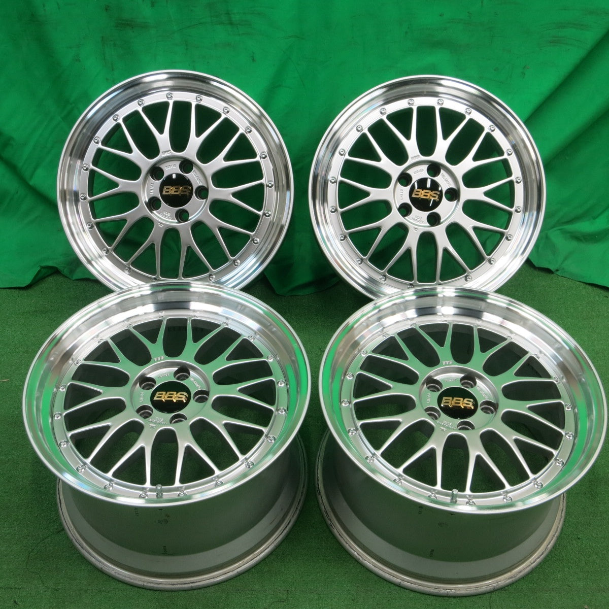 *送料無料* キレイ★フェラーリ 355 用 BBS LM122 LM123 ホイール 18インチ 18×8J 18×10.5J PCD108/5H★4042908ナホ