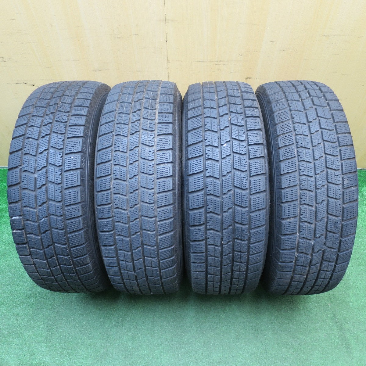 バリ溝！21年！9.5分★トヨタ 10系 アルファード ヴェルファイア 純正 225/60R17 スタッドレス グッドイヤー アイスナビ7 17インチ PCD114.3/5H★5121702NJス