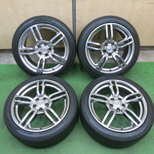4本価格★アウディ 等 SPORTECHNIC 225/45R18 ダンロップ VEURO VE303 スポーツテクニック 18インチ PCD112/5H★5042909ナノ