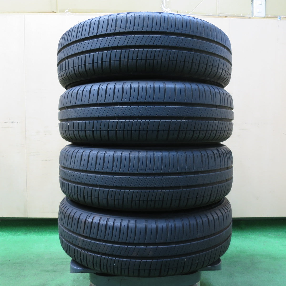 [送料無料] バリ溝！9分★MINI ミニ 純正 175/65R15 ミシュラン エナジーセイバー4 15インチ PCD100/4H★4112702イノ
