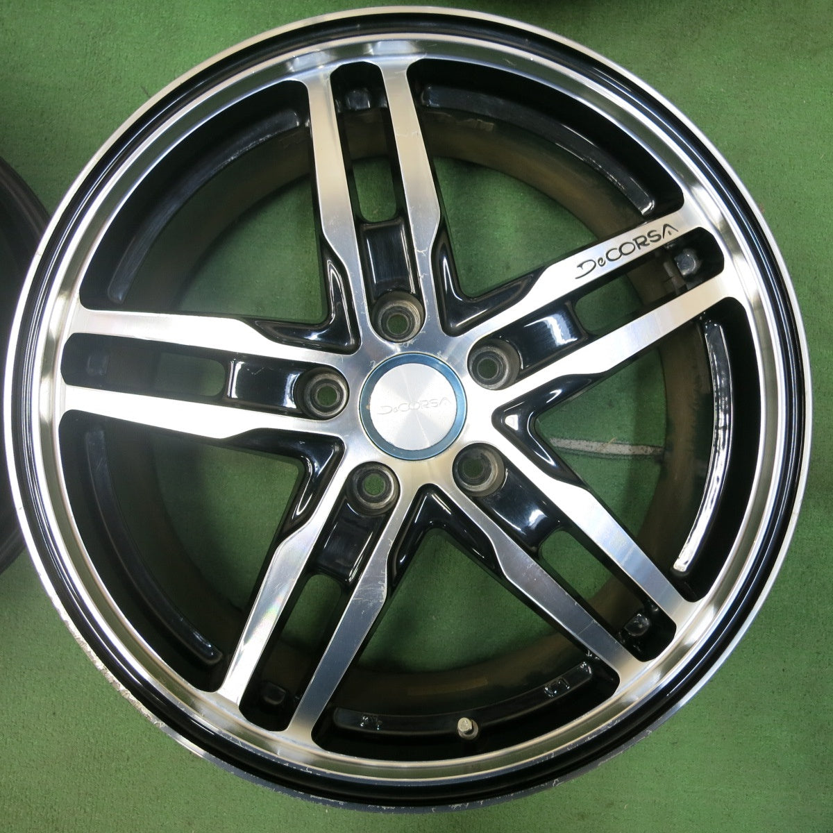 [送料無料] 4本価格★Decorsa GALAX デコルサ ギャラックス 18インチ ホイール 18×7.5J PCD114.3/5H★4102904SYホ