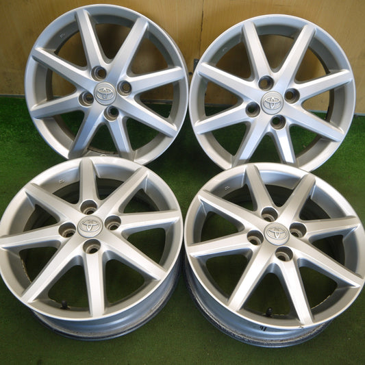 キレイ★トヨタ NHP10 アクア 純正 ホイール 15インチ 15×5J PCD100/4H★6061907Hホ