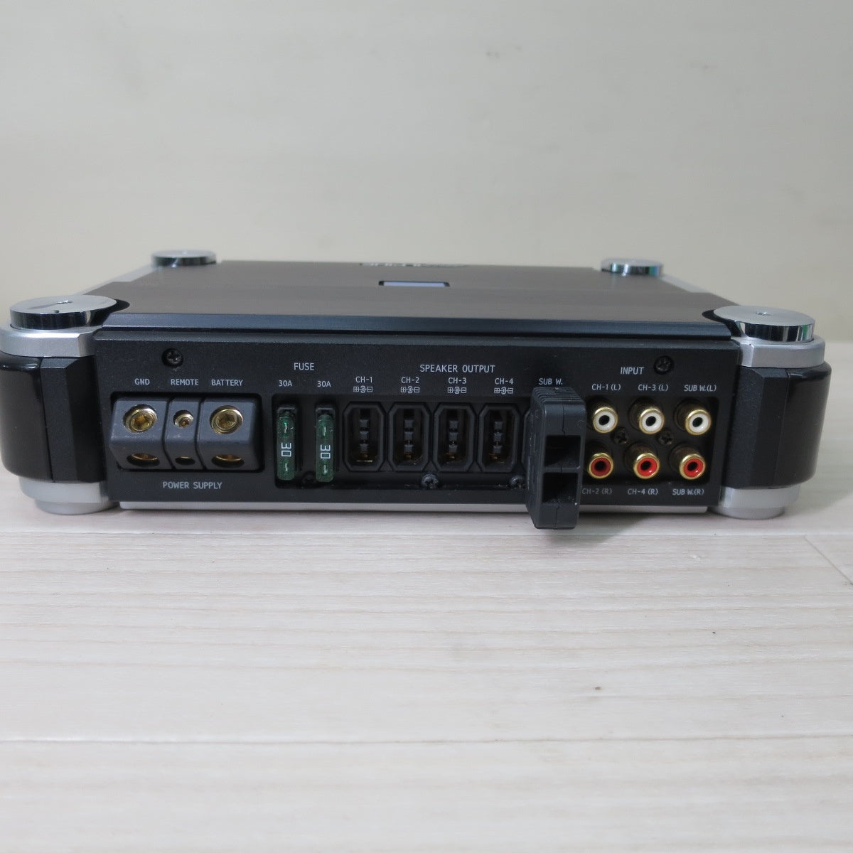 [送料無料] ☆ALPINE 75W×4ch＋1ch デジタル パワー アンプ PDX-5 車載 用 カー オーディオ アンプ アルパイン 現状品☆