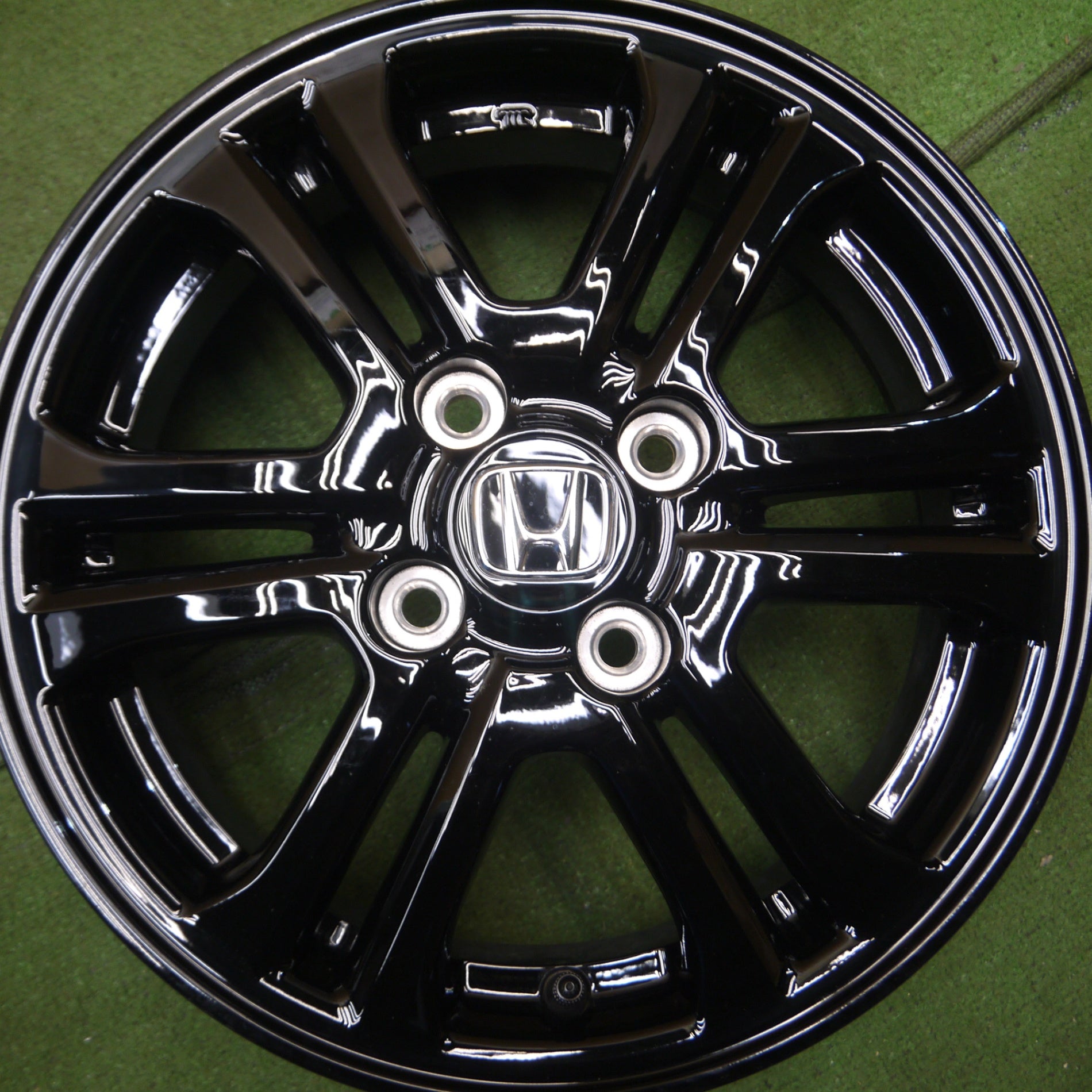 送料無料* キレイ☆ホンダ N-BOX 純正 ホイール 14インチ 14×4.5J N