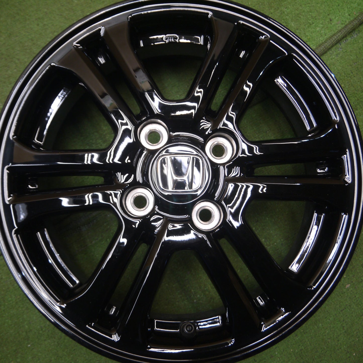 *送料無料* キレイ★ホンダ N-BOX 純正 ホイール 14インチ 14×4.5J Nボックス NBOX PCD100/4H★4050812Hホ