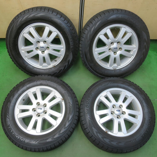 バリ溝！キレイ！9.5分★Ford フォード エクスプローラー 純正 245/65R17 スタッドレス ヨコハマ アイスガード G075 17インチ PCD114.3/5H★5101708イス