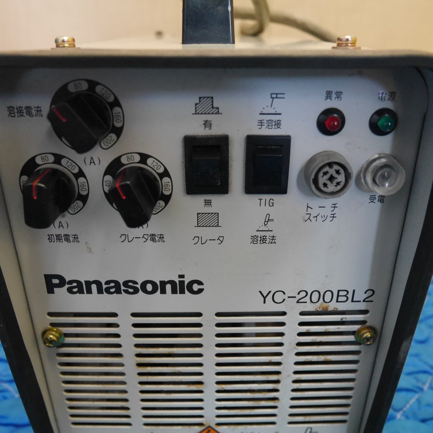 [送料無料] ☆Panasonic インバーター 制御 直流 TIG 溶接機 YC-200BL2 パナソニック 現状品☆