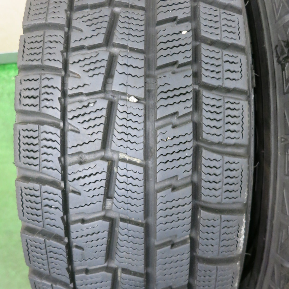 *送料無料* バリ溝！キレイ！9分★スタッドレス 185/70R14 ダンロップ ウインターマックス WM01 Aphrodite アフロディーテ 14インチ PCD100/4H★4063003NJス