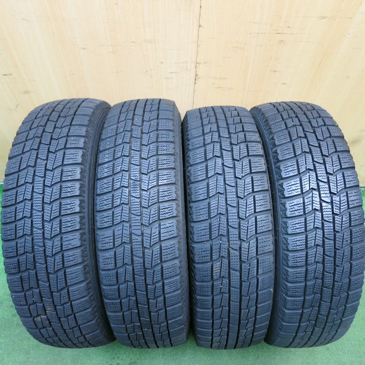 バリ溝！9.5分★スタッドレス 155/65R14 オートバックス ノーストレック N3i SEIN ザイン 14インチ PCD100/4H★5062710AKス