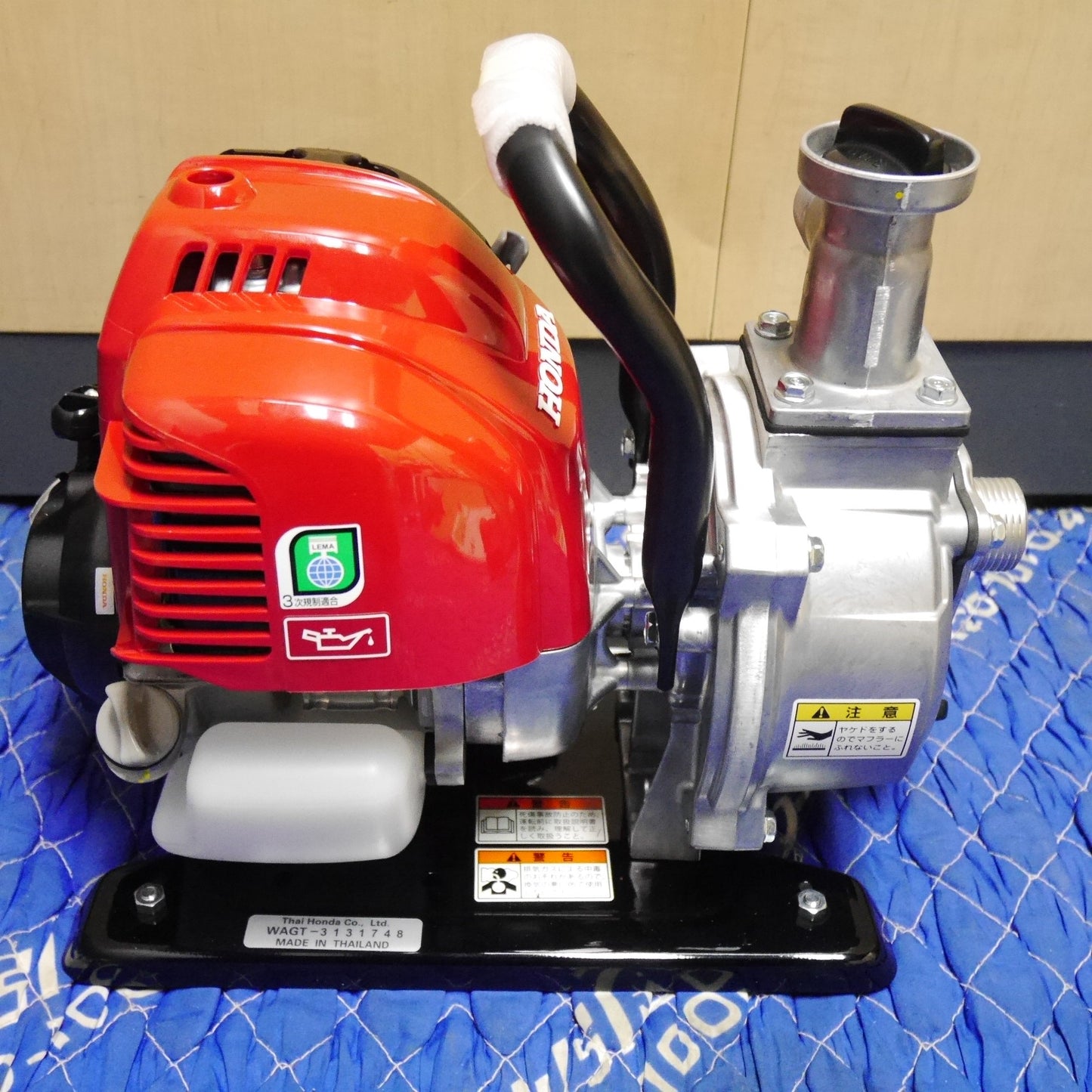 [送料無料] 未使用☆ホンダ エンジン ポンプ WX10T 口径 25mm 吐出量 120L 軽量 ポンプ 庭園の散水 苗代 ハウスの灌漑 池の給水 排水 等 HONDA☆