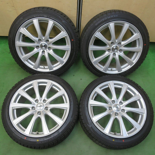 バリ溝！23年！9.5分★スタッドレス 225/45R18 ダンロップ ウインターマックス WM02 AZ SPORTS AZスポーツ 18インチ PCD114.3/5H★5123017イス