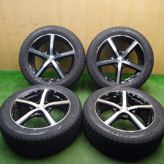 タイヤほぼ未使用！21年！キレイ★スタッドレス 215/55R18 ヨコハマ アイスガード iG60 EuroSpeed MANARAY SPORT ユーロスピード 18インチ PCD114.3/5H★5031906Hス