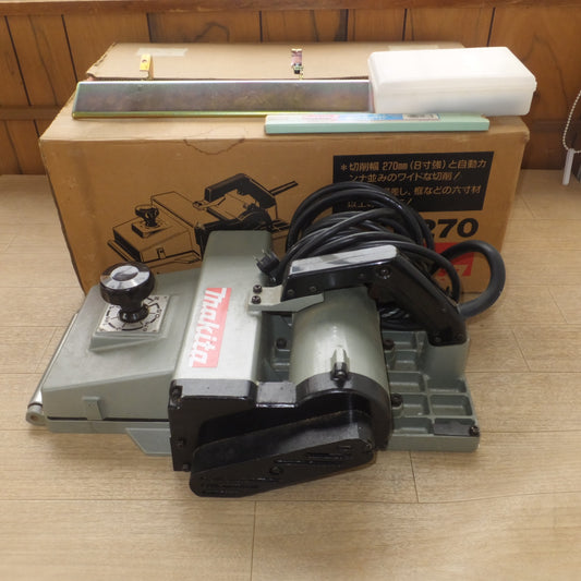 [送料無料] ★マキタ makita 270mm カンナ KP270　有効切削幅 270mm　100V 15A 50-60Hz 1460W 14000/min.★
