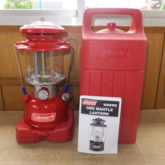 [送料無料] 未使用★コールマン Coleman ワンマントルランタン ONE MANTLE LANTERN 2164001 レッド★