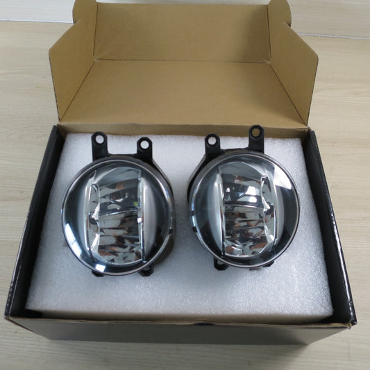 キレイ！左右セット♪トヨタ 30系 アルファード ヴェルファイア 後期 等 純正 LED フォグランプ KOITO 48-150 E13 13794R 13794L フォグライト 照明 カー パーツ♪