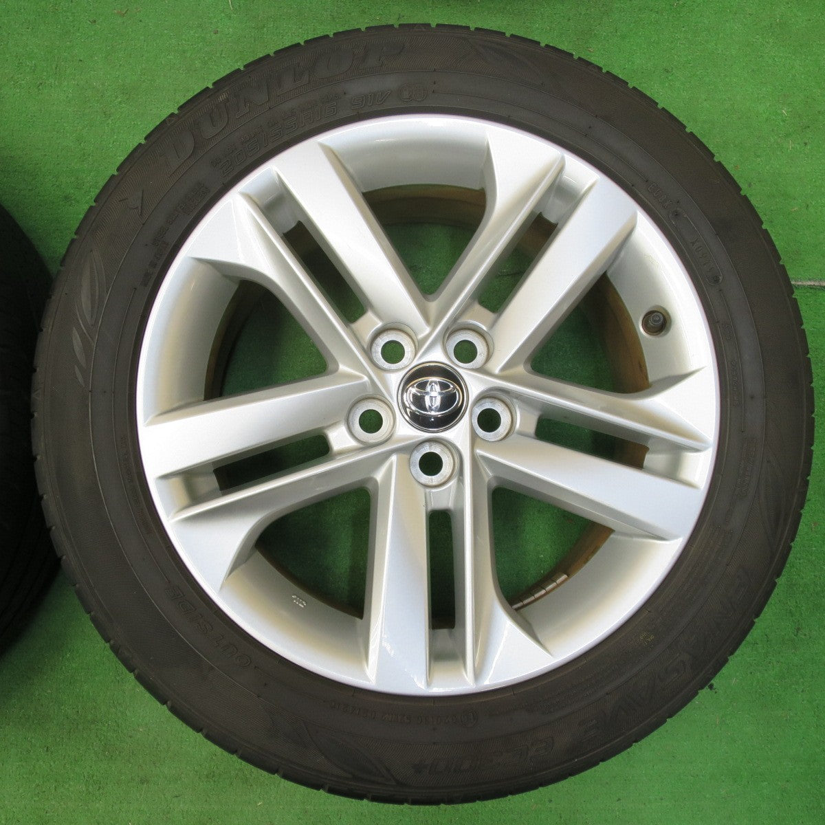 *送料無料* キレイ★トヨタ カローラ スポーツ 純正 205/55R16 ダンロップ エナセーブ EC300+ 16インチ PCD100/5H★4061809イノ