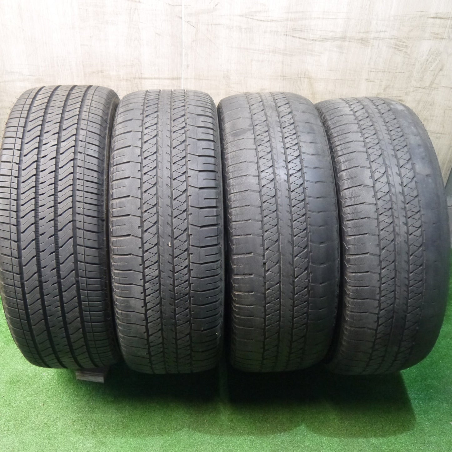 バリ溝！9.5分◎インフィニティ QX56 QX80 純正 RAYS 275/50R22 ブリヂストン デューラー H/T 684Ⅱ ブリヂストン アレンザ A/S 02 22インチ PCD139.7/6H◎6061601KKノ