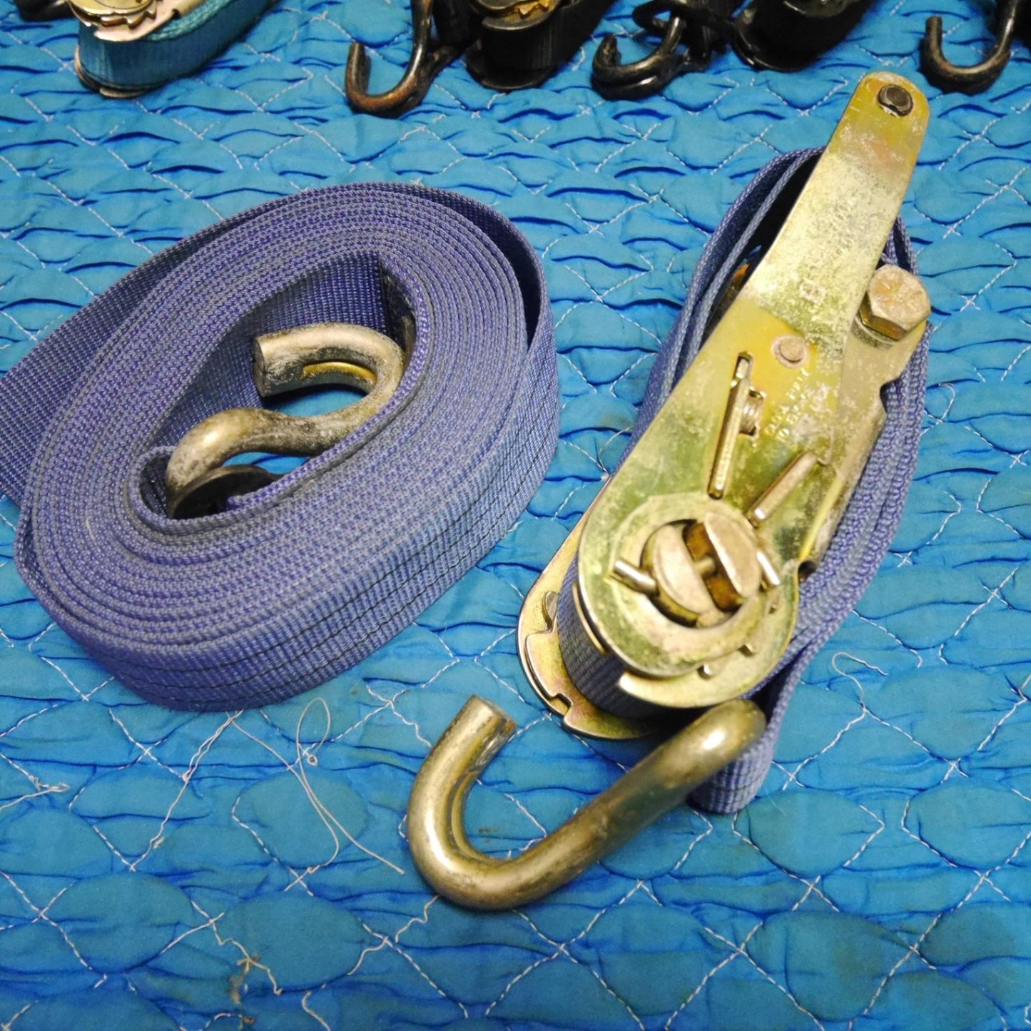 [送料無料] まとめ売り☆ラッシング ベルト LBR-700W LBR-100W 等 ラチェット式バックル 留め具 固縛 結束 固定 荷締 機 運搬 等☆