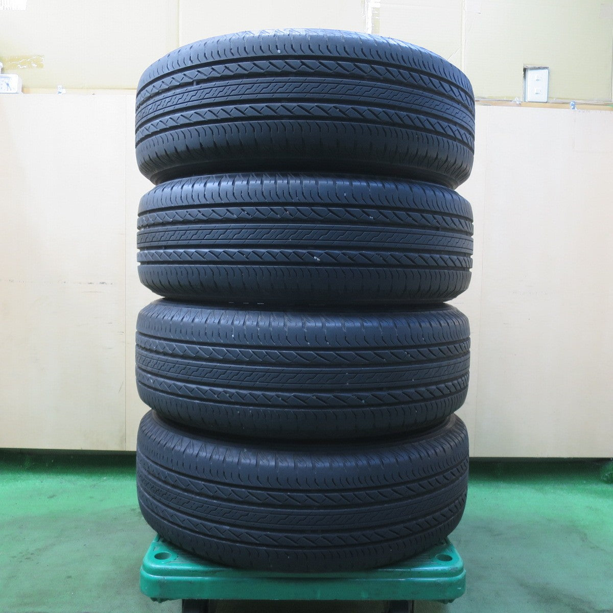 バリ溝！22年！9分★日産 T32 エクストレイル 純正 225/65R17 ブリヂストン デューラー H/L 850 17インチ PCD114.3/5H★6011901イノ