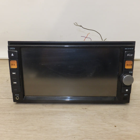 [送料無料] ジャンク★クラリオン製 日産 純正 オリジナルナビゲーションシステム MC311D-W[55]★