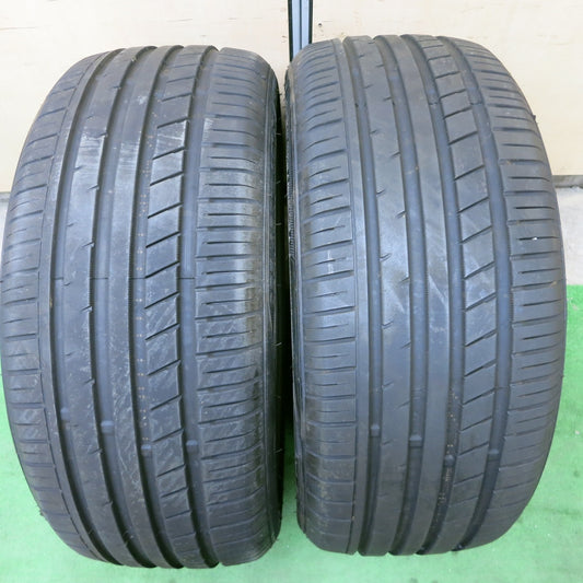 バリ溝！21年！8.5分！2本★225/45R18 ジーテックス HP2000 vfm タイヤ 18インチ クラウン マークX オデッセイ スカイライン RX-8 等★5041503ナノタ