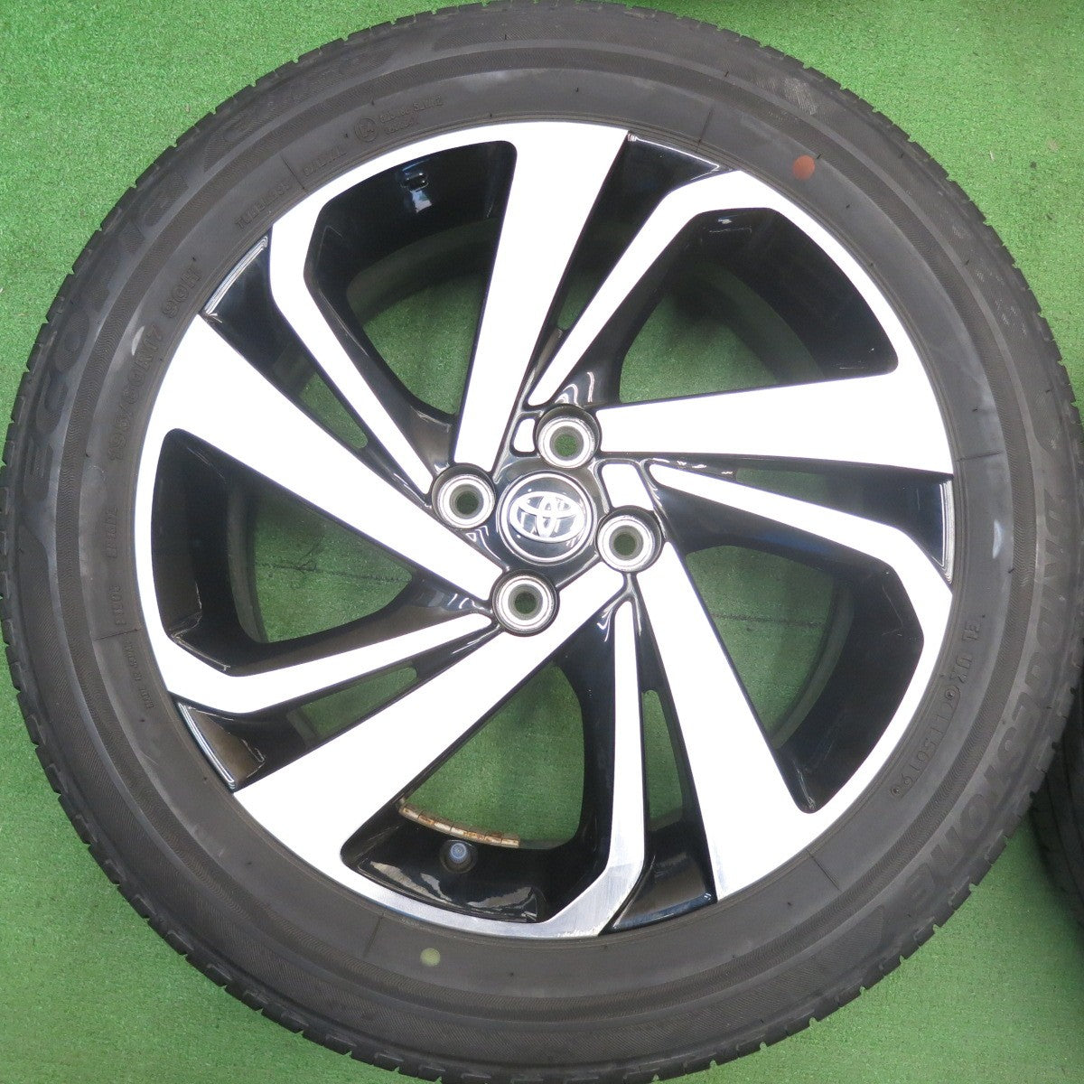 4本価格★トヨタ ライズ ダイハツ ロッキー 純正 195/60R17 ブリヂストン エコピア EP150 17インチ PCD100/4H★6040518HAノ
