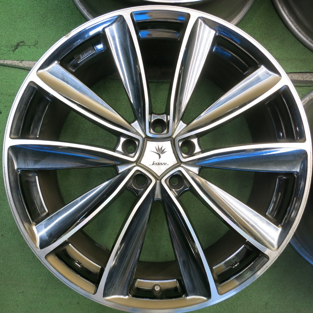 4本価格◎Kranze Chrishna 20インチ ホイール クレンツェ クリシュナ 20×8.5J PCD114.3/5H◎6080901HAホ