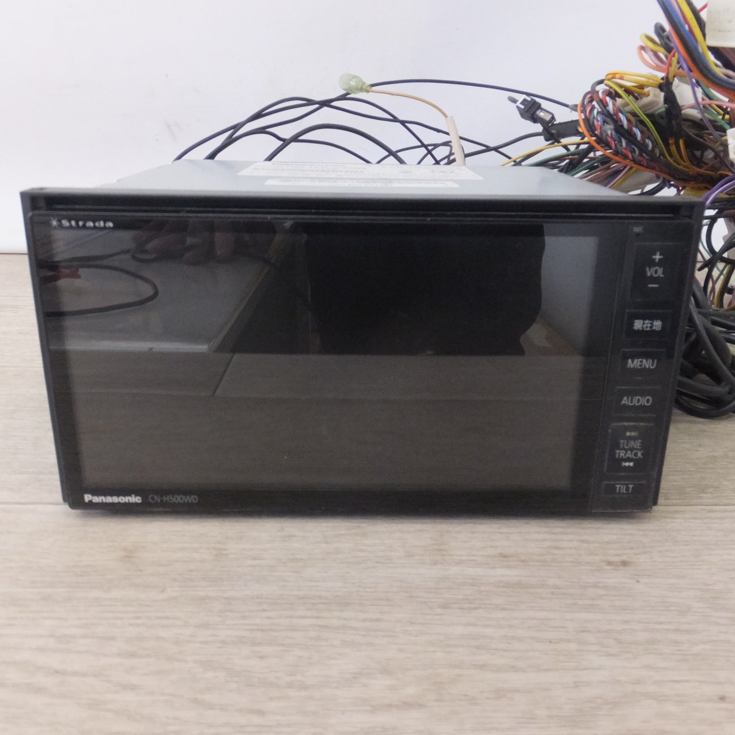 [送料無料] 現状品★パナソニック製 スバル 純正 HDDカーナビステーション CN-H500WDFA(50)★
