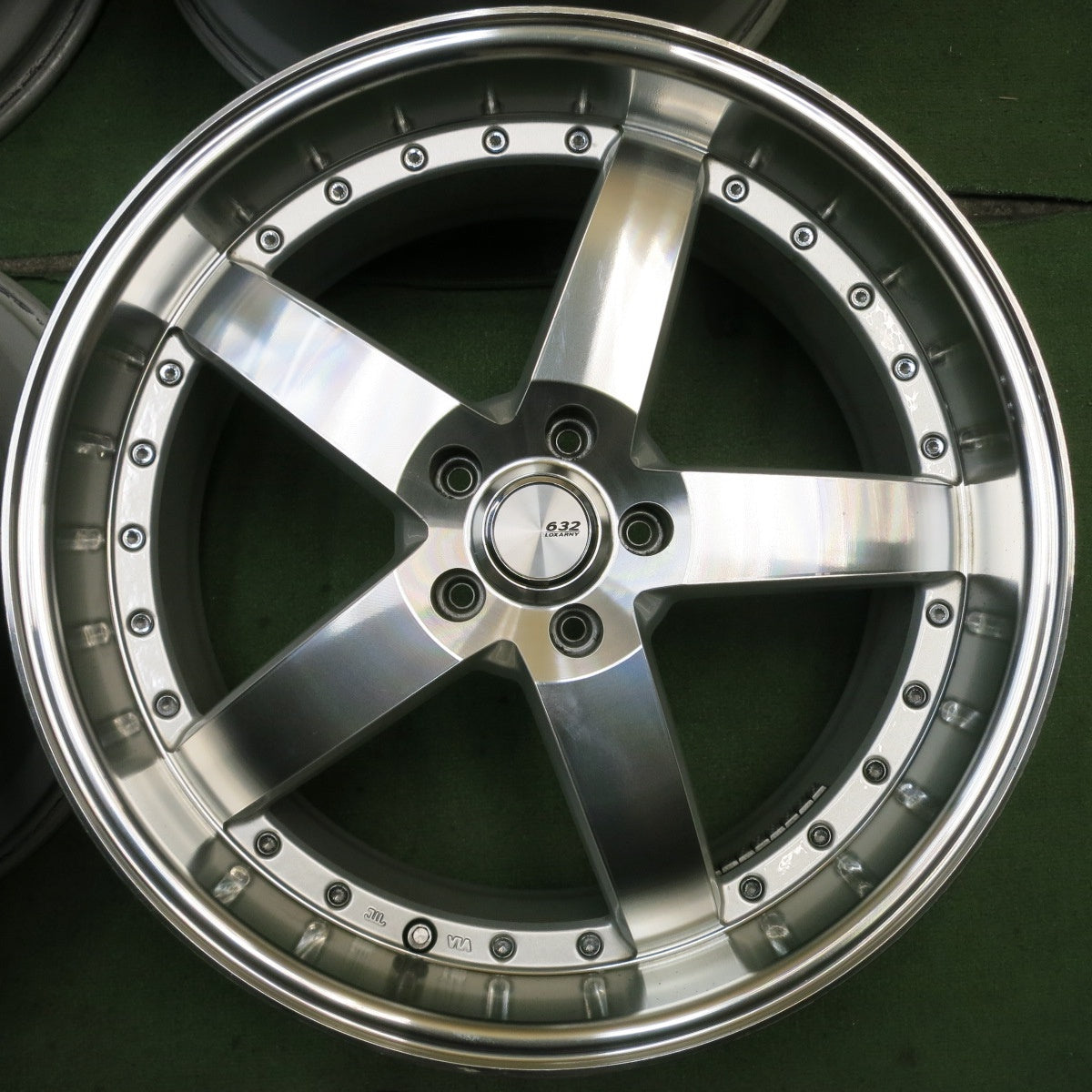 キレイ◎LOXARNY GRASTAR FIVE 20インチ ホイール ロクサーニ グラスター ファイブ 20×8.5J 20×9J PCD114.3/5H◎6080802HAホ