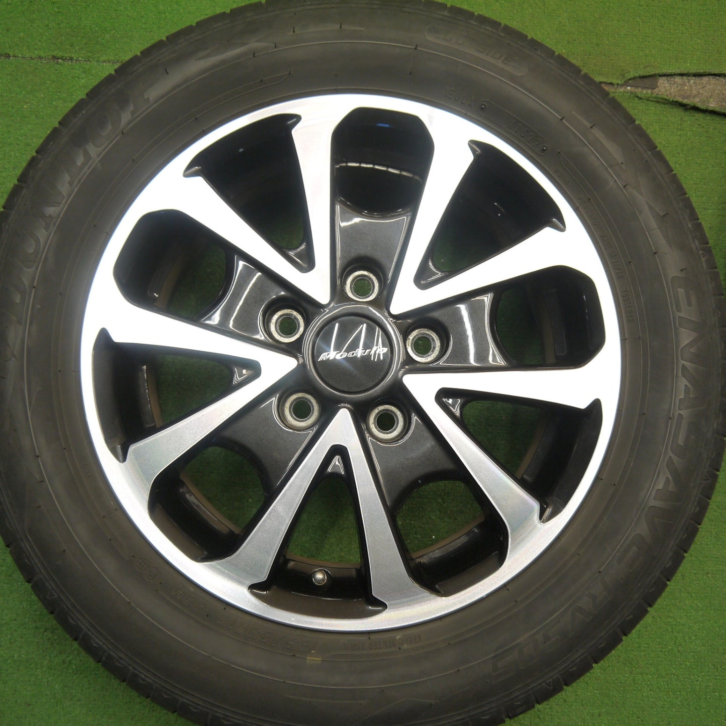 4本価格！22年★ホンダ フリード 純正 OP Modulo MG019 185/65R15 ダンロップ エナセーブ RV505 モデューロ 15インチ MG-019 PCD114.3/5H★5051901Hノ