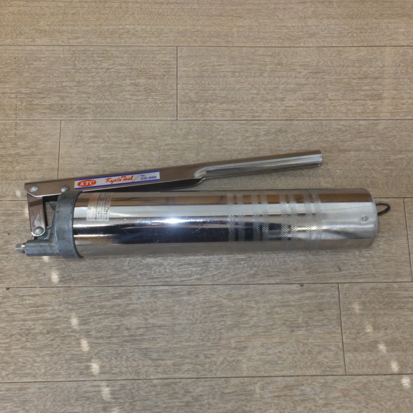 [送料無料] ★京都機械工具 KTC グリースガン カートリッジ式 CG-400　エーゼット リチウムグリース　TRUSCO 収納バッグ　セット★