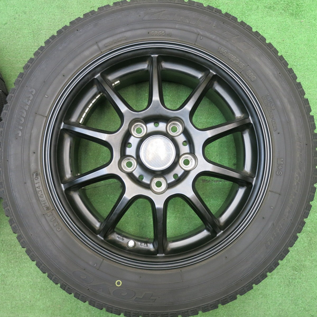 バリ溝！9分★スタッドレス 185/65R15 トーヨー ガリット G5 VEMOTION LCZ 010R Vエモーション 15インチ PCD114.3/5H★5052407HAス