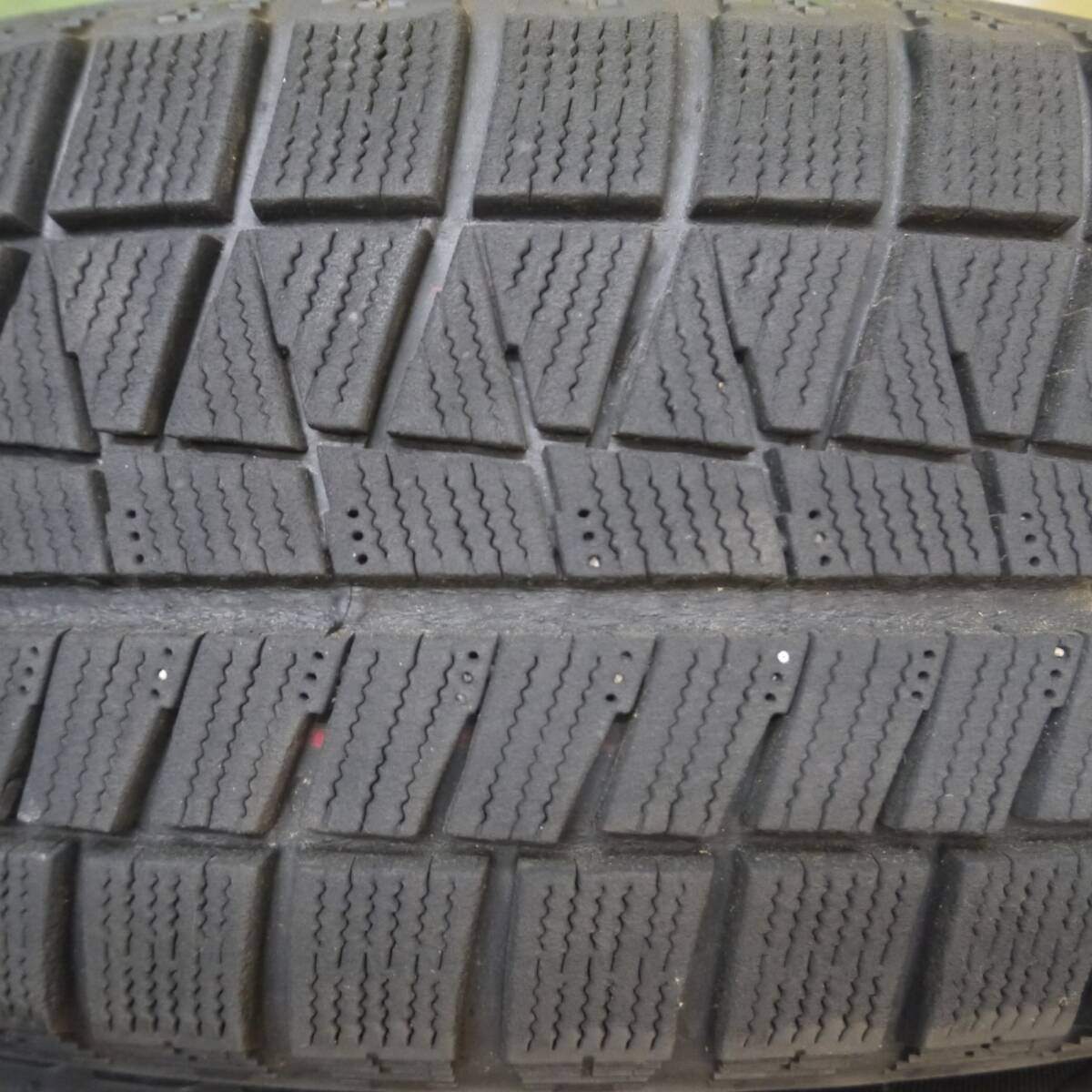 バリ溝！キレイ！8.5分★スタッドレス 195/65R15 ブリヂストン ブリザック REVO GZ ECO FORME PCD100/4H★4021610Hス