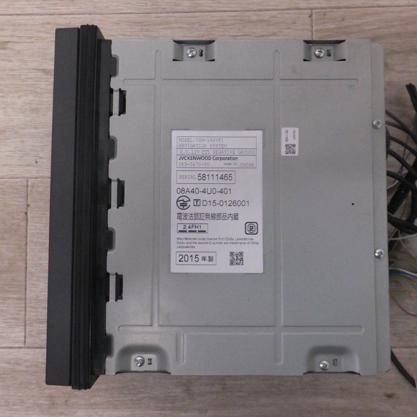 [送料無料] 現状品★ケンウッド製 ホンダ 純正 ベーシックインターナビ Gathers VXM-164VFi　セキュリティロック品(73★