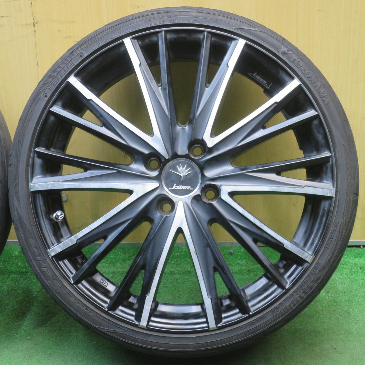 4本価格★Kranze Elaborar 331EVO 165/40R17 ヨコハマ DNA S.drive クレンツェ エルアボラ 331 エボ 軽サイズ PCD100/4H★5100202NJノ